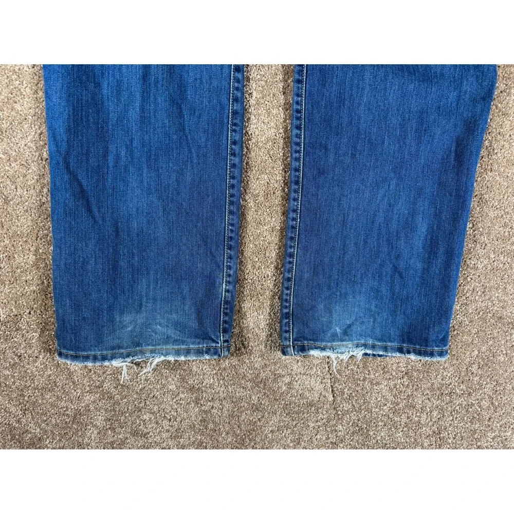 Levi's 501 Button Fly Jeans Mens Blue Denim Straight Leg Size‎ 38x34 Vintage Y2K